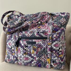 LIKE NEW 🐭Disney Vera Bradley large Tote (Mickey sweet treats print)